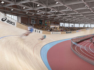 Velodrome Brno View interior SH