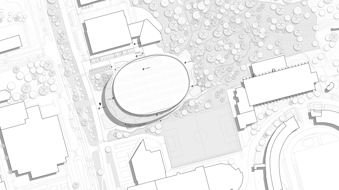 Velodrome Brno Siteplan L