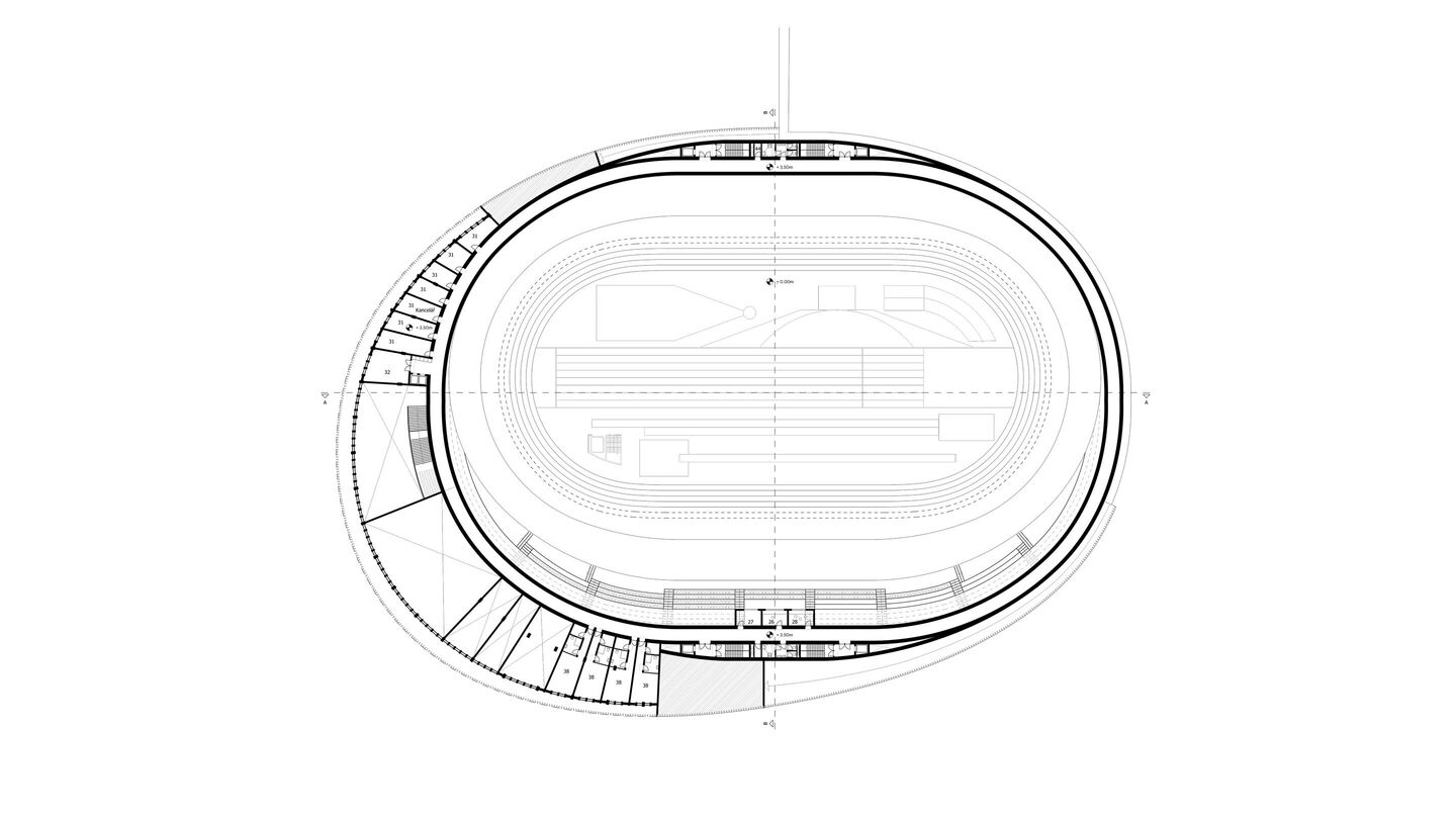 Velodrome Brno First floor L