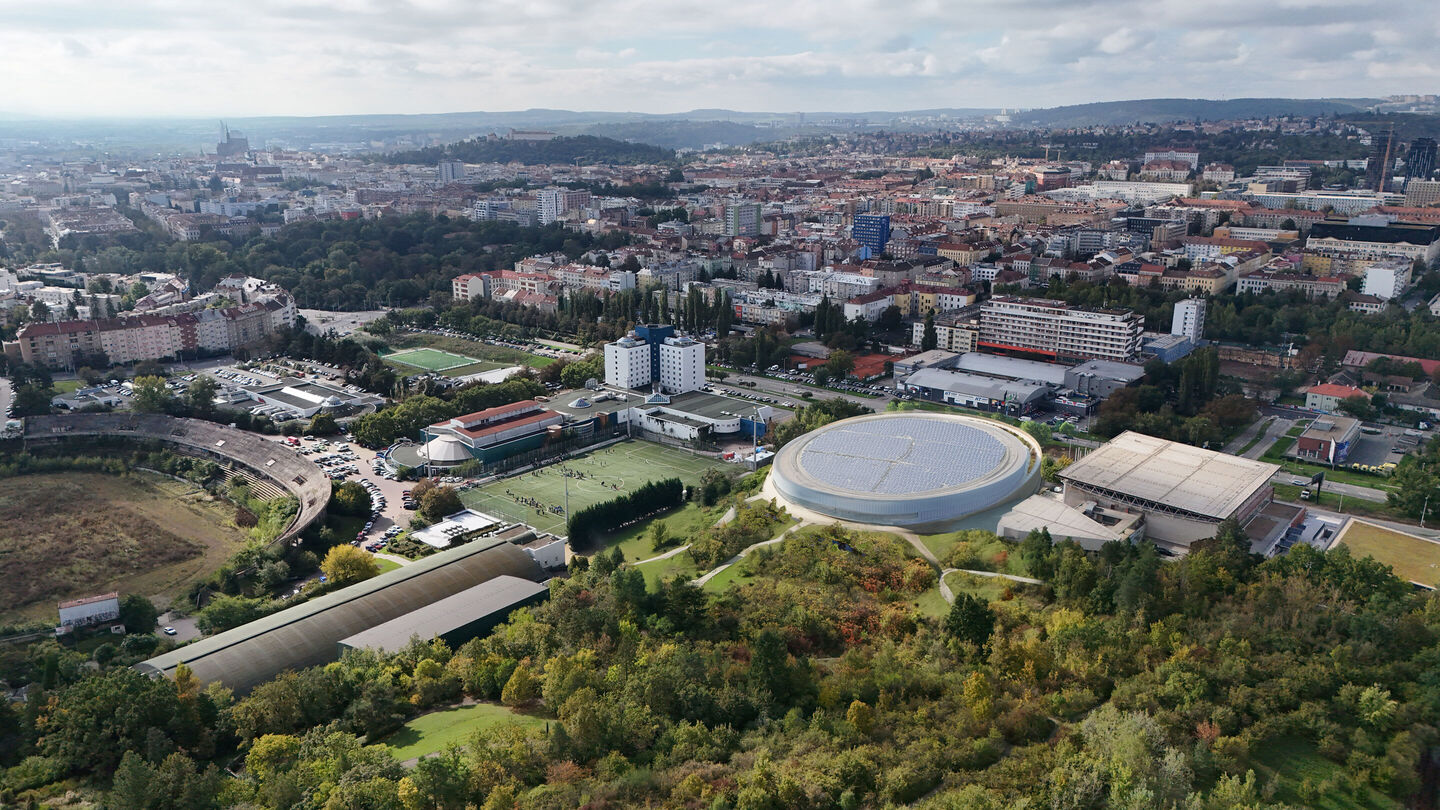 Velodrome Brno View Aerial 01 L