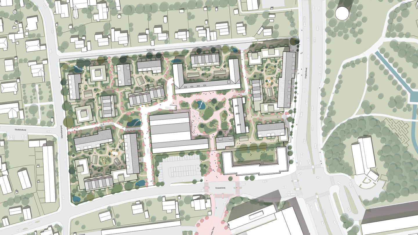 Vandtaarnsbyen Masterplan L