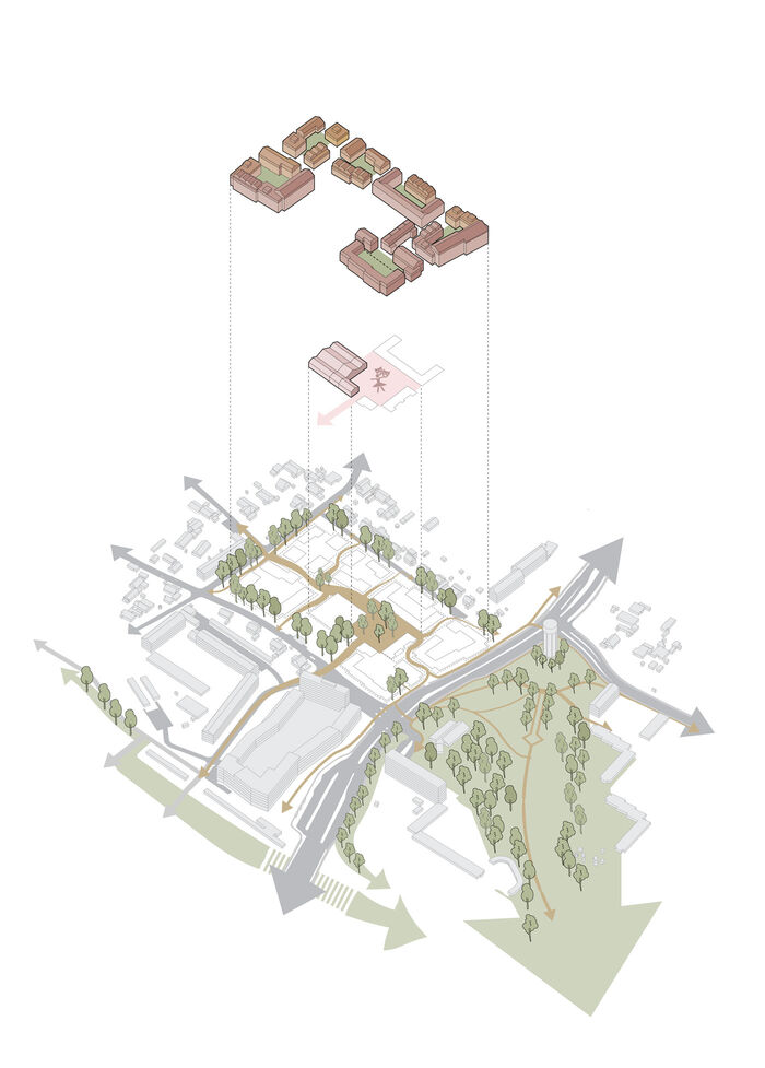 Vandtaarnsbyen Axo main concept SV