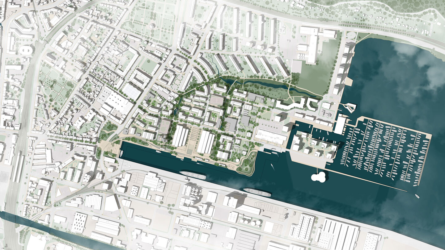 Vejle Nordkaj Masterplan L