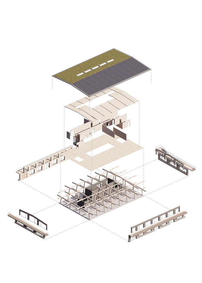 Haus der Jugend Design for disassembly SV