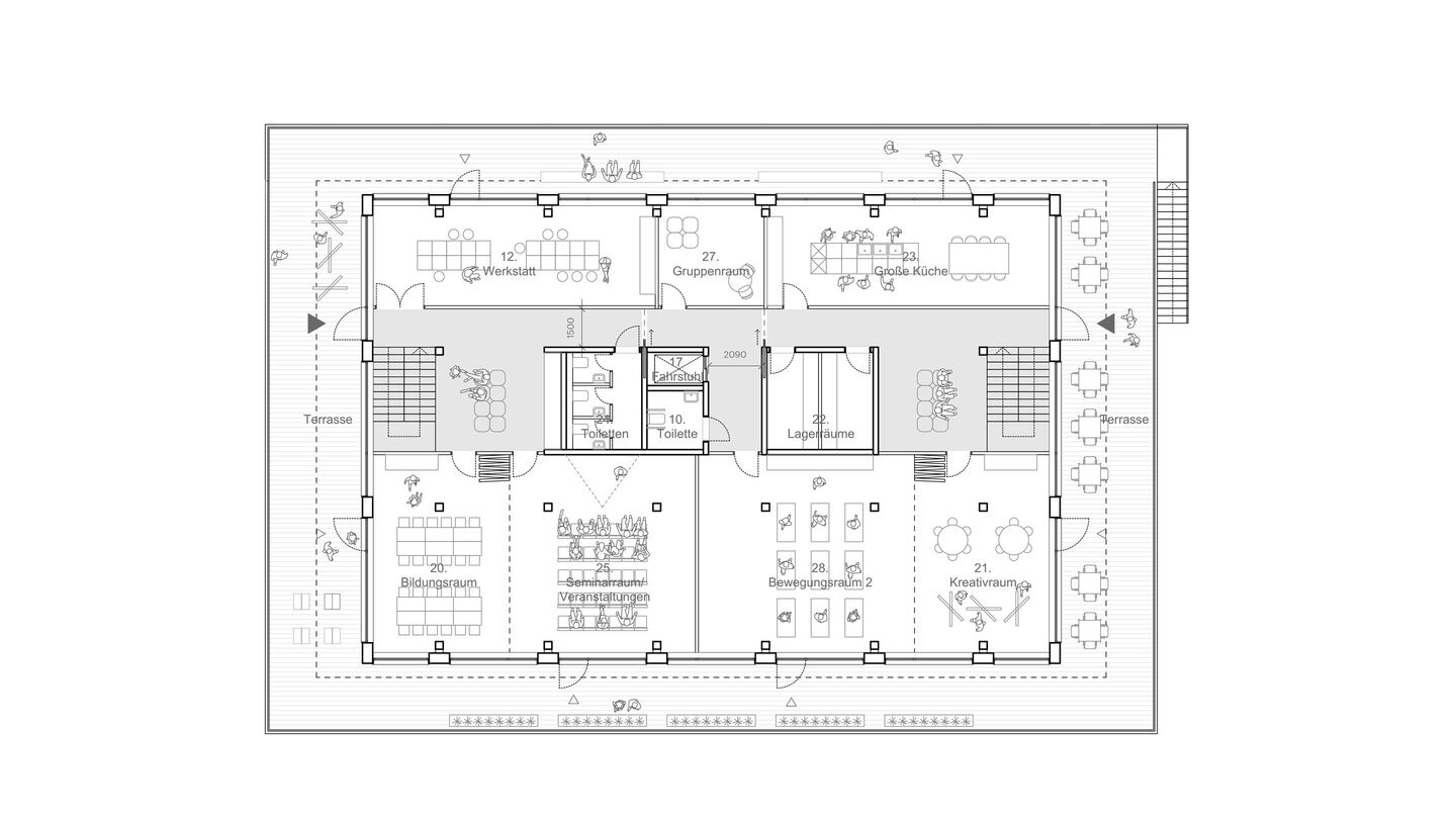 Haus der Jugend 1st floor L