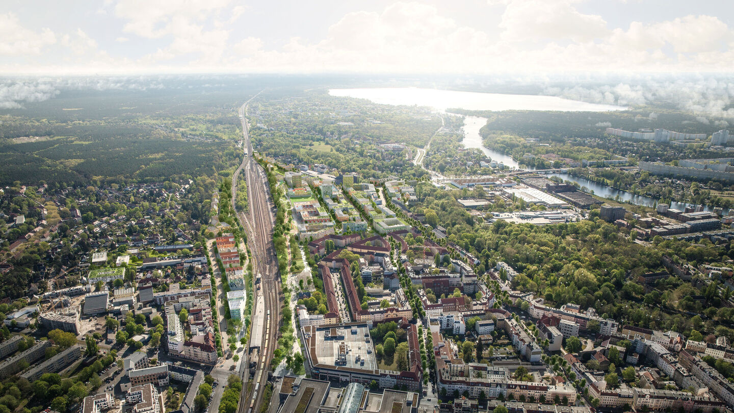 Kopenick View from Deichpark