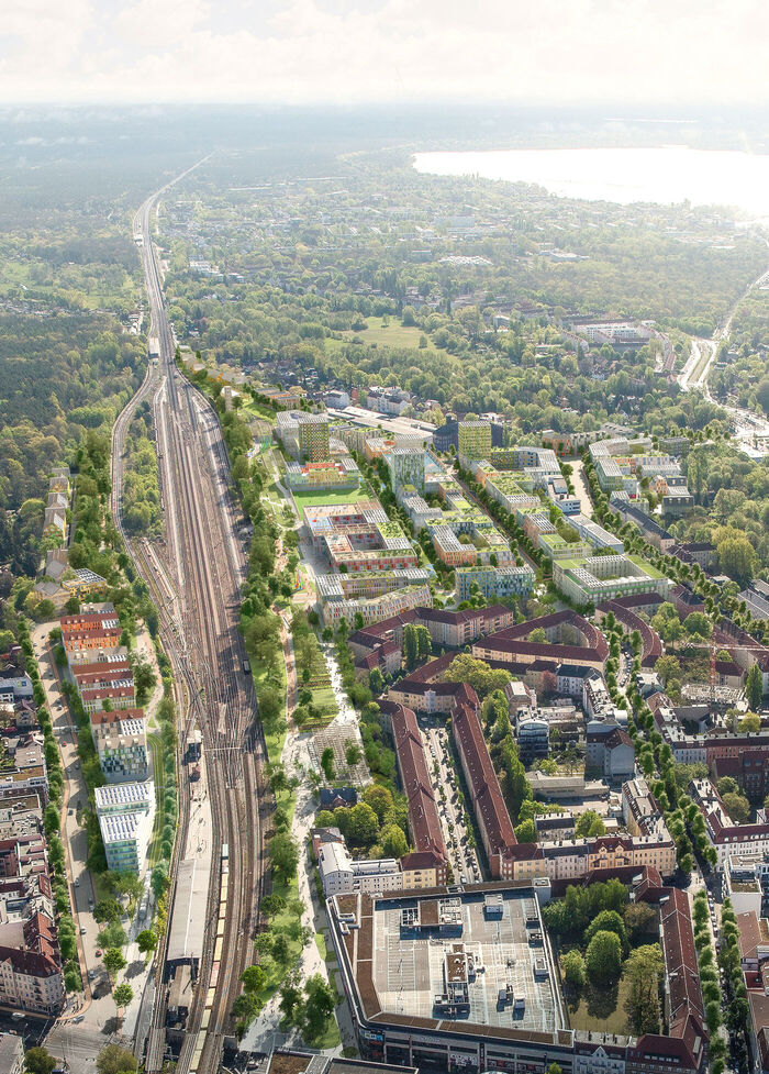 Kopenick Aerial view rail area ADEPT KB SH