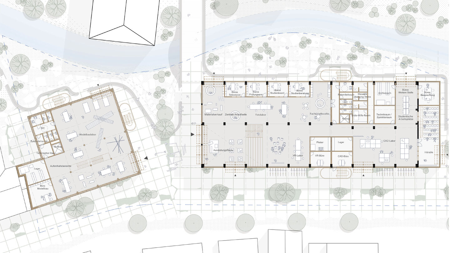 Siegen Architecture Schhol Groundfloor